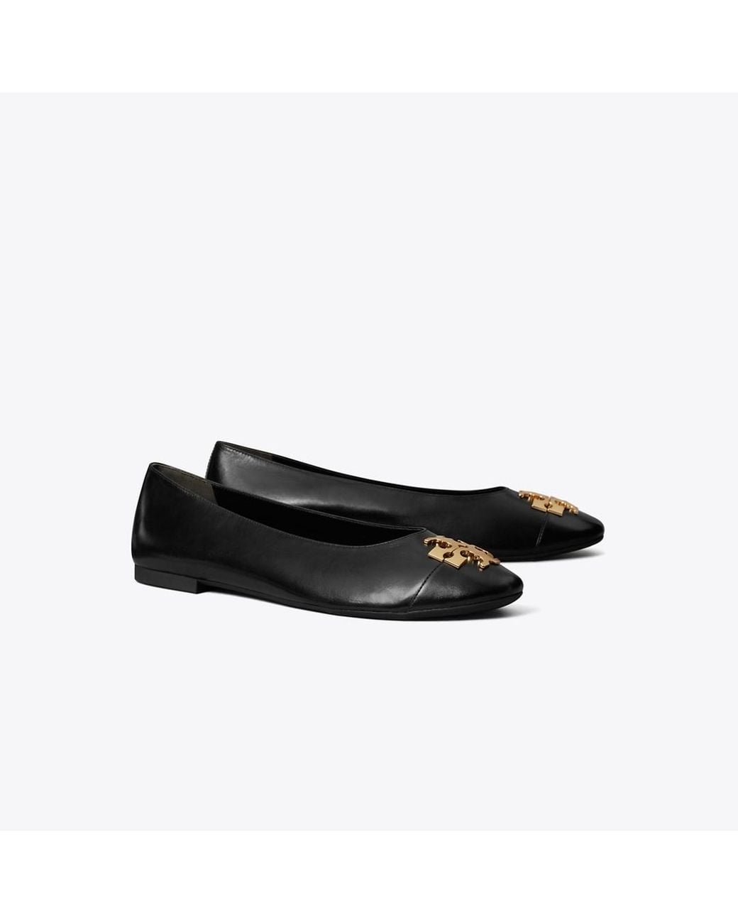 Tory Burch Black Charlie Ballet