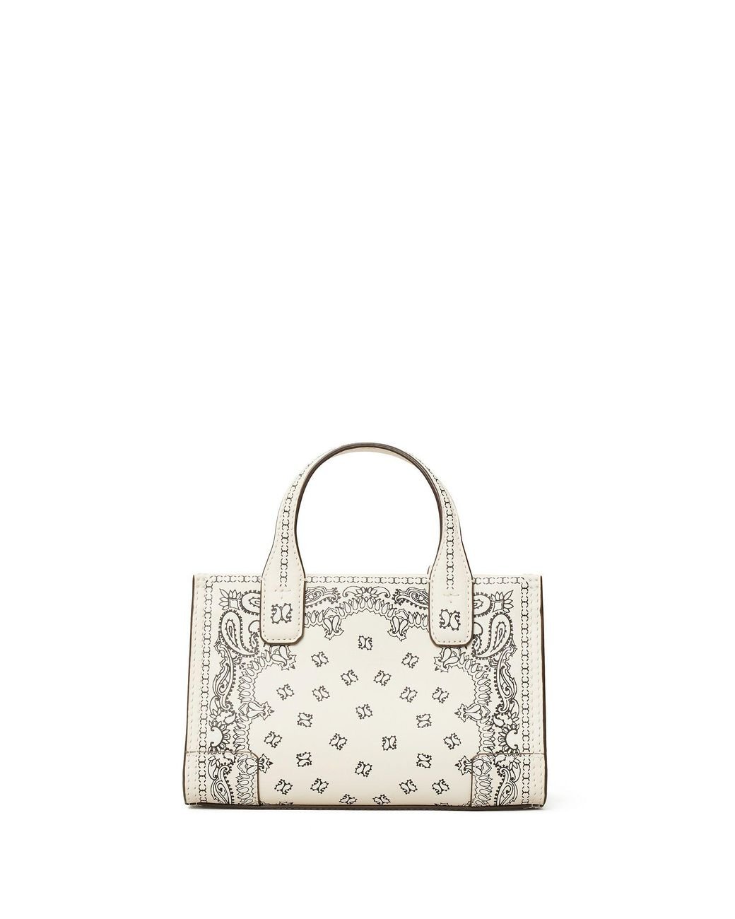 Tory Burch Ella Printed Leather Micro Tote Bag | Lyst Tory Burch Ella Printed Leather Micro Tote Bag | Lyst