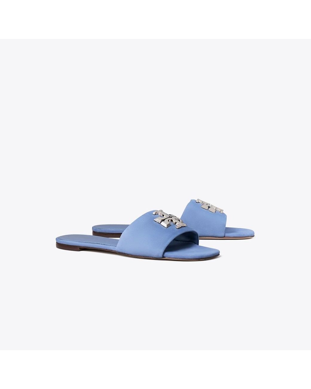 Tory Burch Blue Eleanor Slide