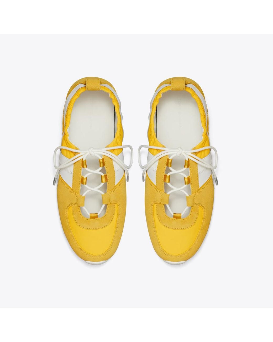 Tory Burch Yellow Hank Ballet Sneaker