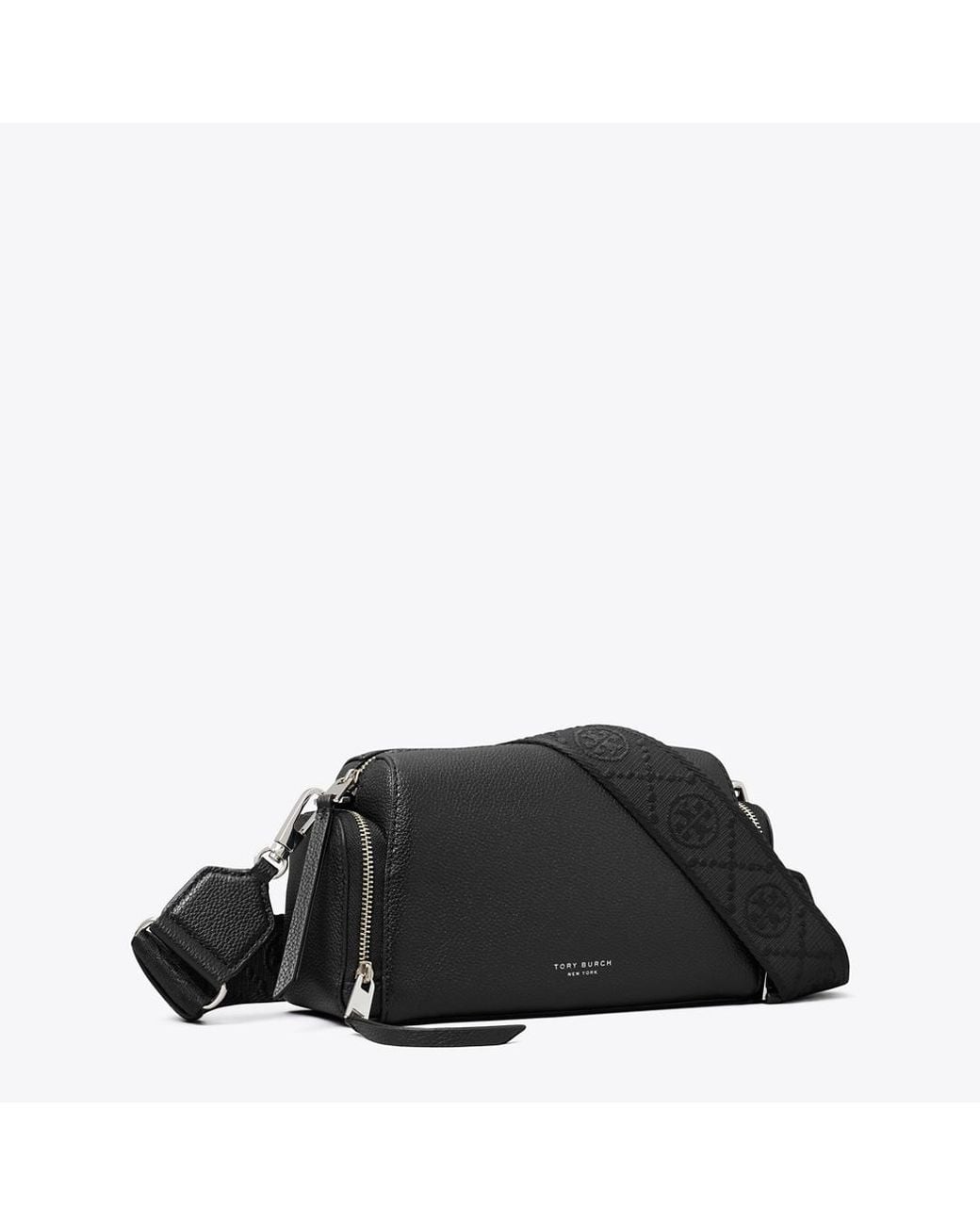 Tory Burch Black Perry Voyager Crossbody Bag