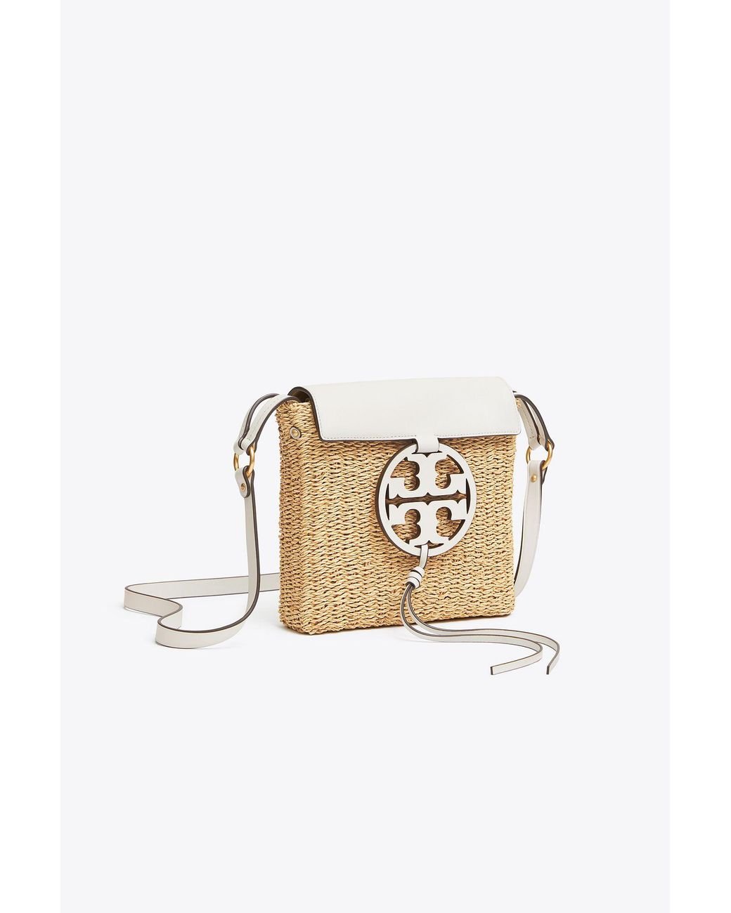 Tory burch miller straw tote hotsell