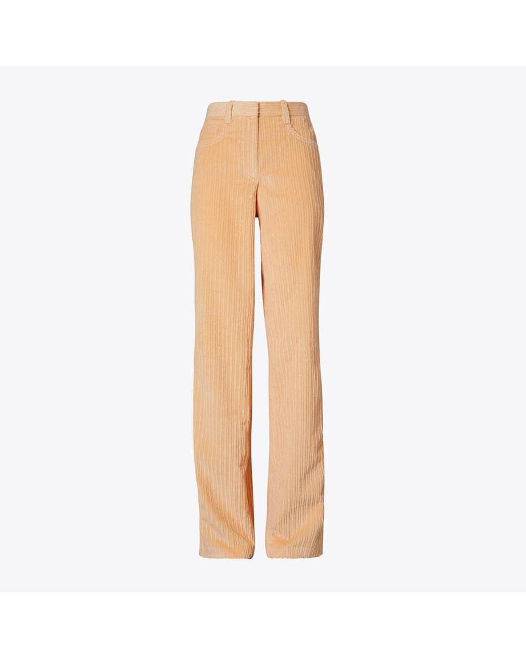Tory Burch Natural Buddy Corduroy Pant