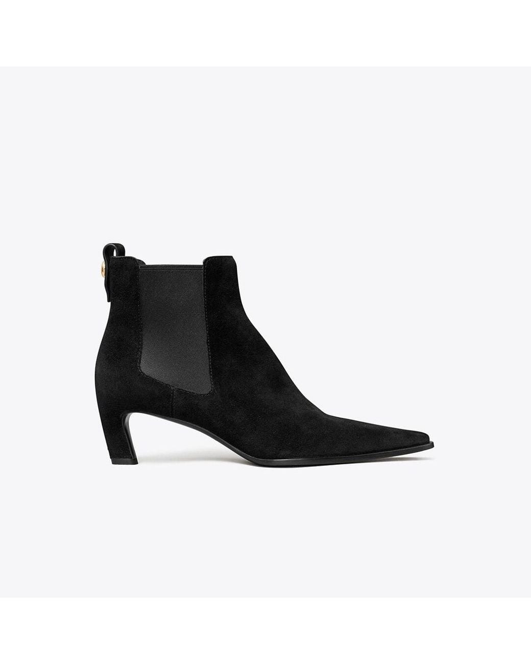 Tory Burch Black Romy Chelsea Boot
