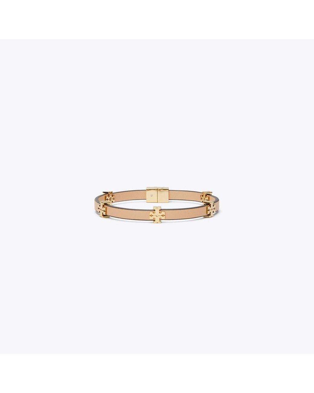 Tory Burch White Icon Bio Bracelet