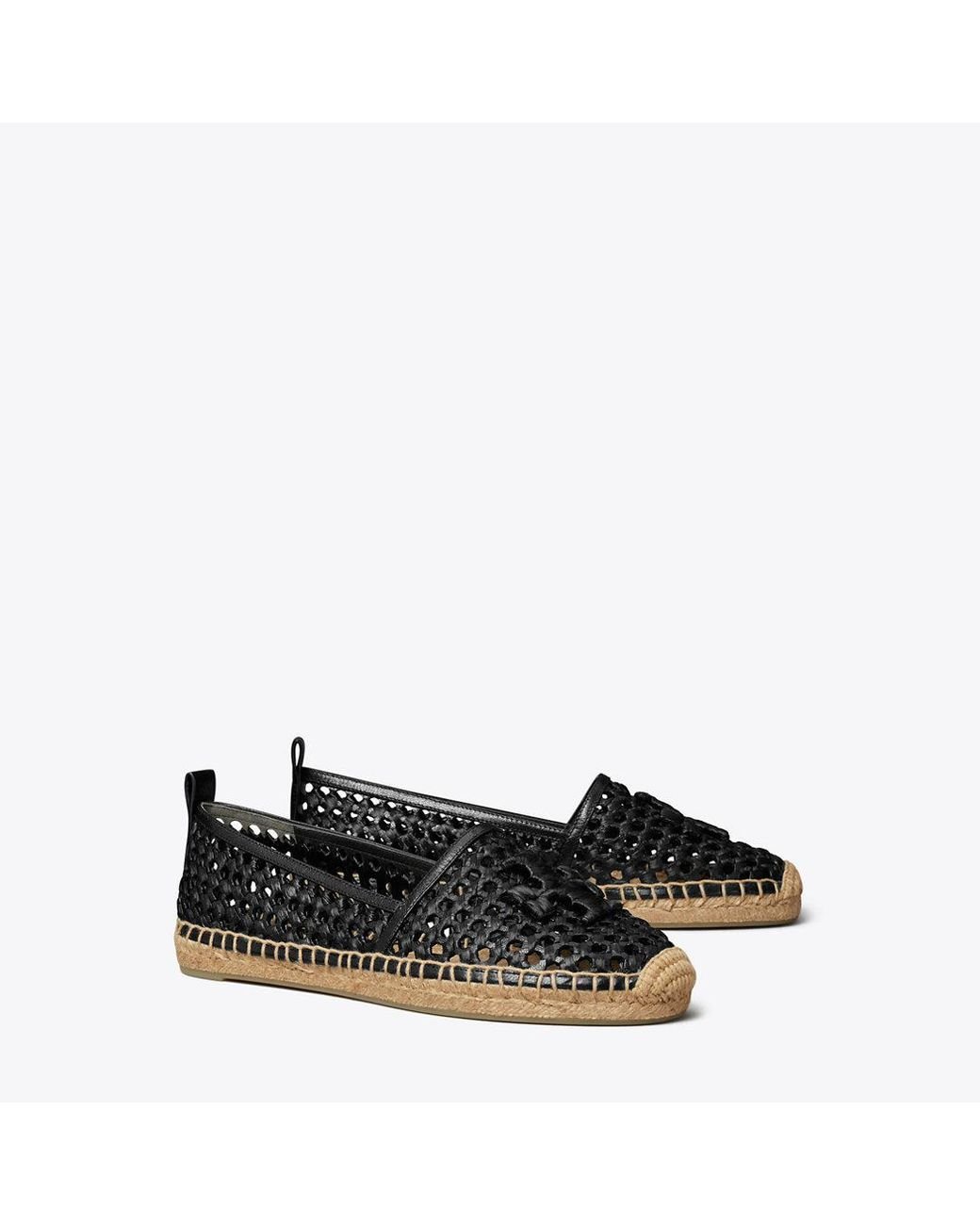 Black tory burch espadrilles 2025