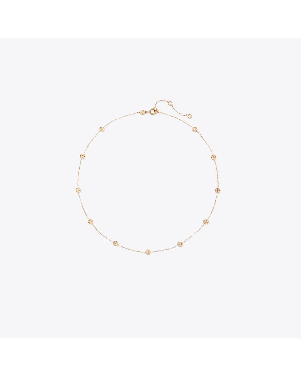 Tory Burch White Icon Necklace