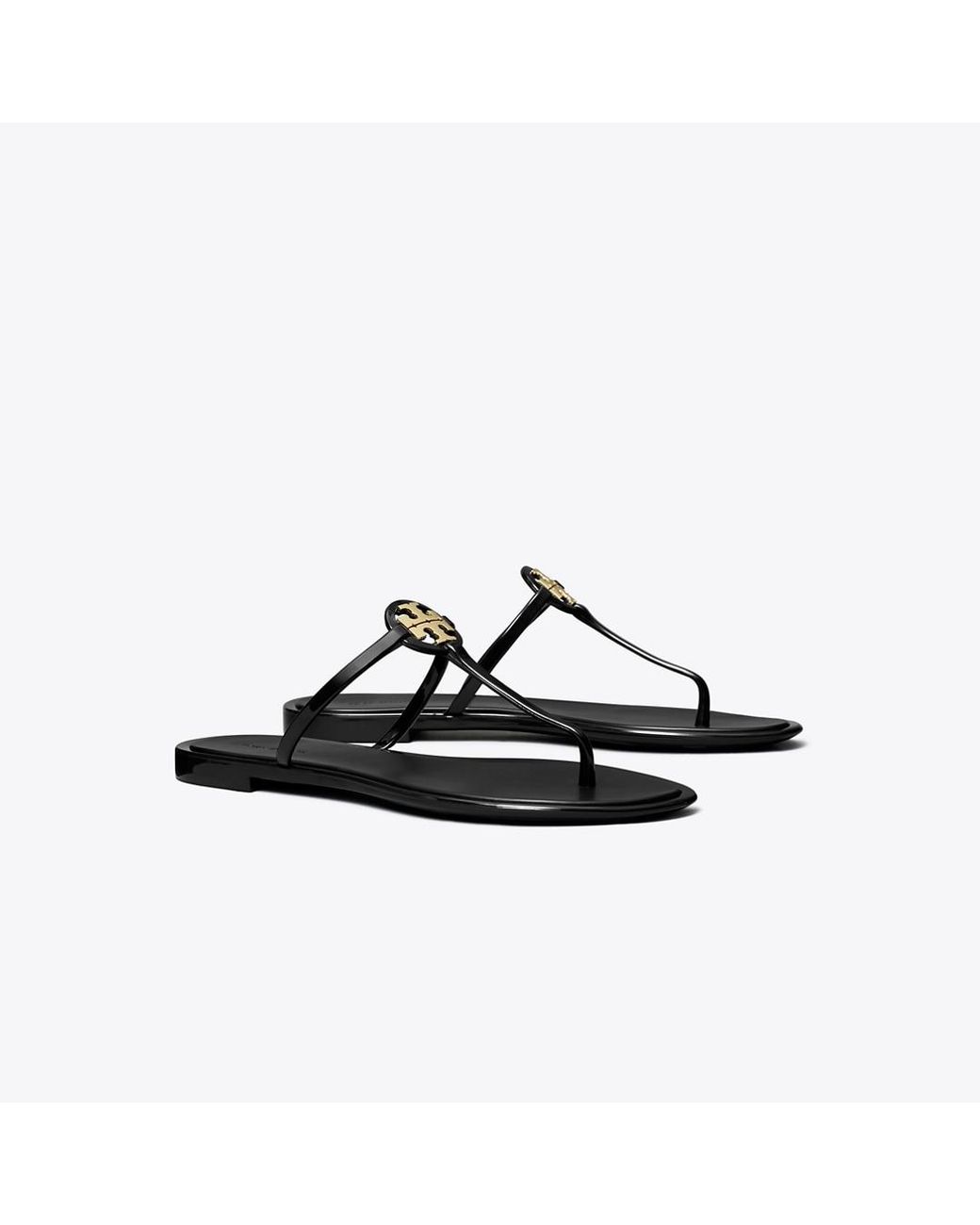 Tory Burch Black Mini Miller Jelly Sandal