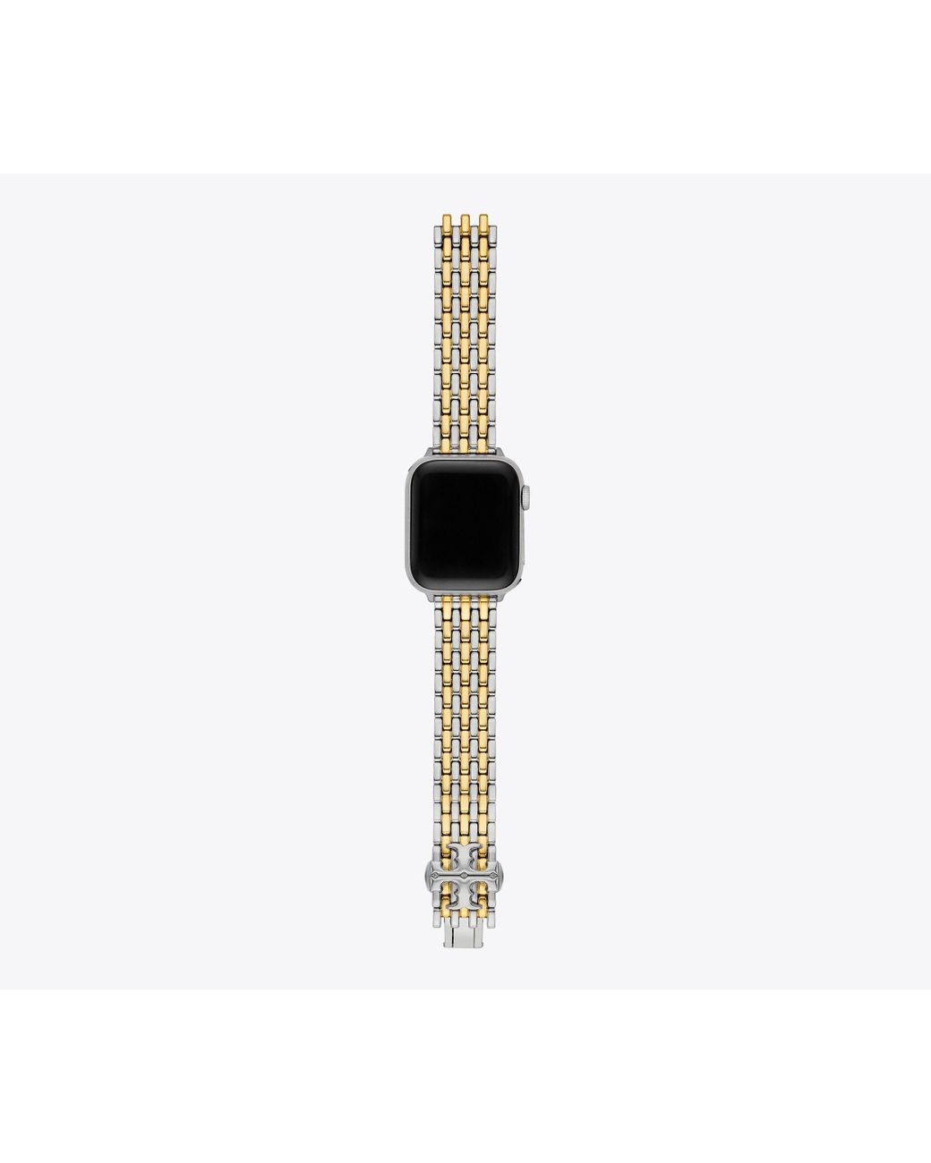 Tory Burch Reva Stainless Steel Apple Watch Bracelet in Two-Tone