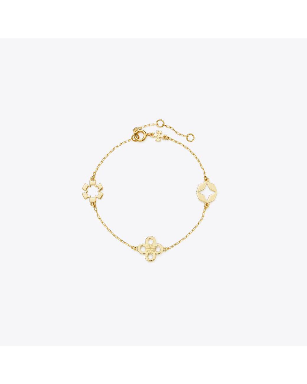 Tory Burch Metallic Forget Me Not Bracelet