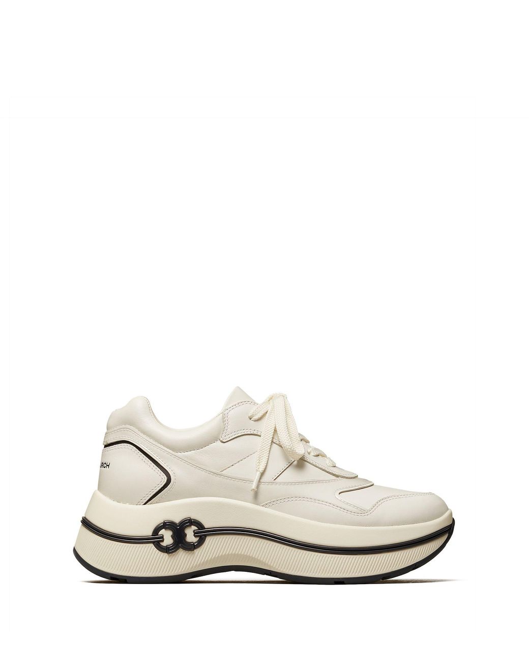 Tory Burch Gemini Link Low-top Platform Sneakers in White | Lyst