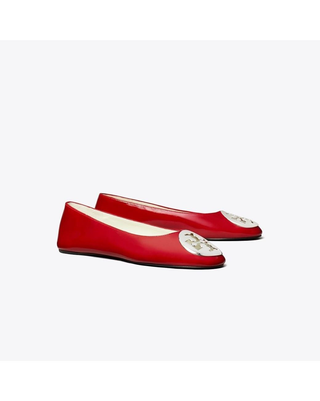 Tory Burch Red Reva Ballet