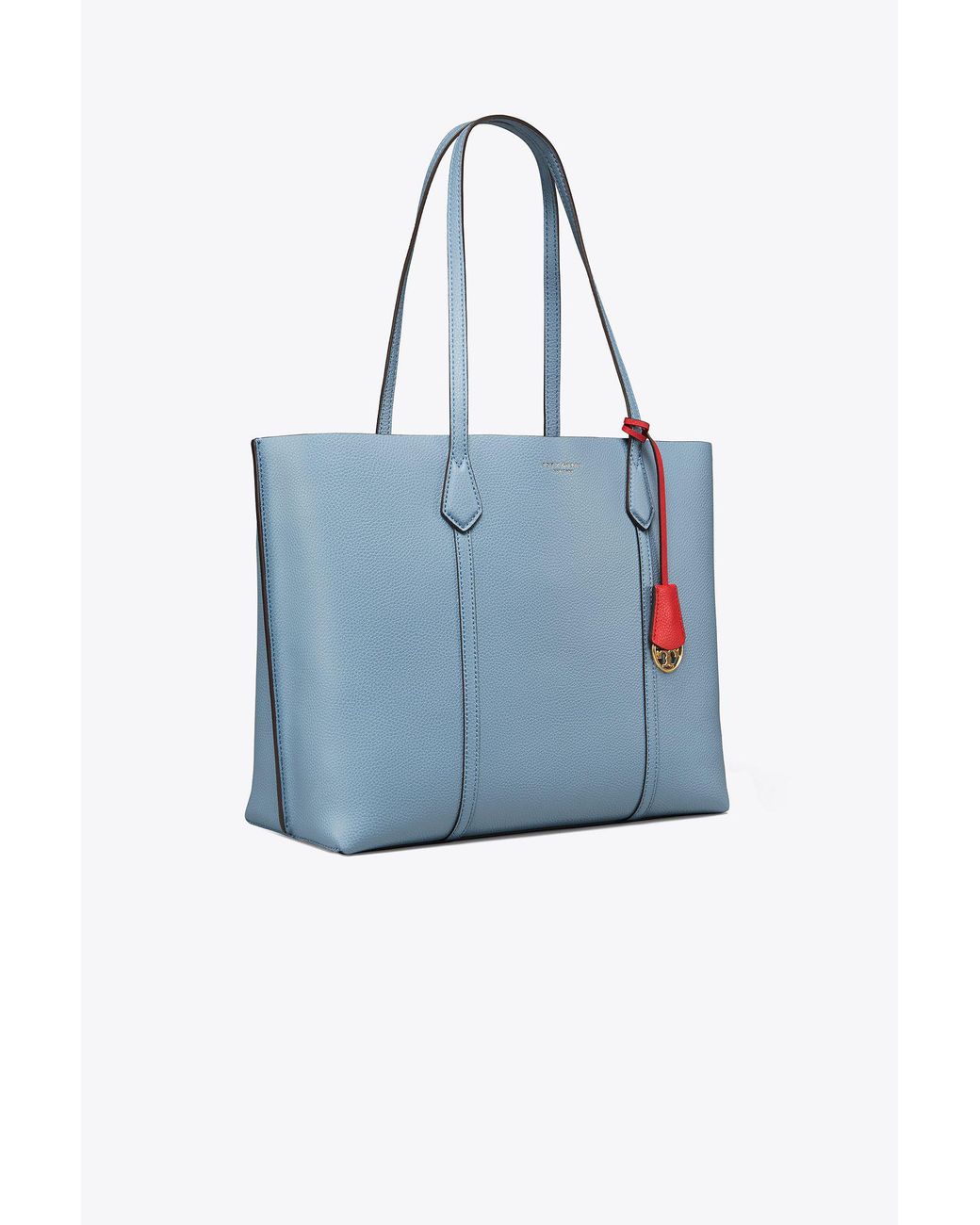 Tory burch perry tote blue sale