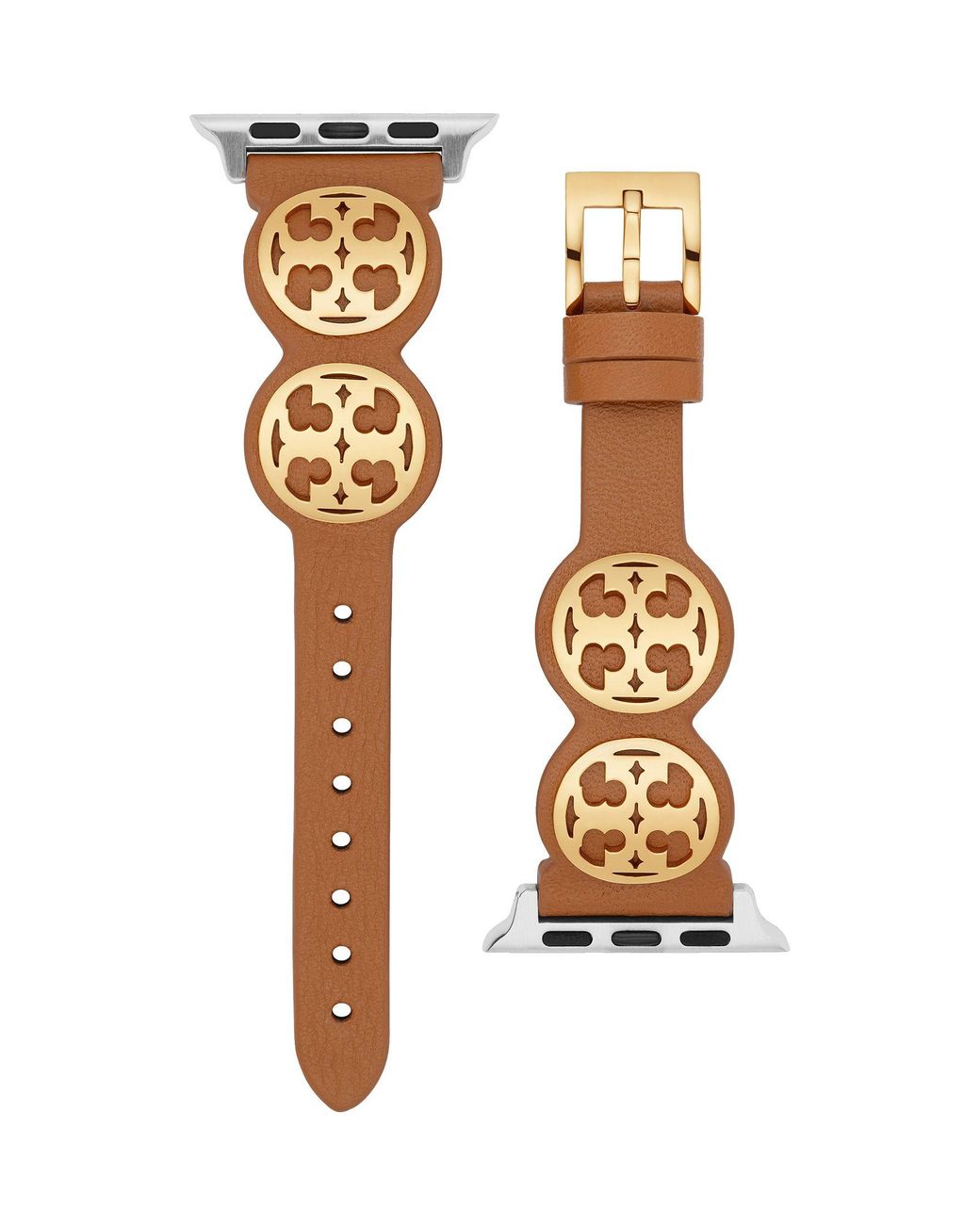 Tory Burch Miller Band For Apple Watch®, Luggage Leather, 38 Mm 