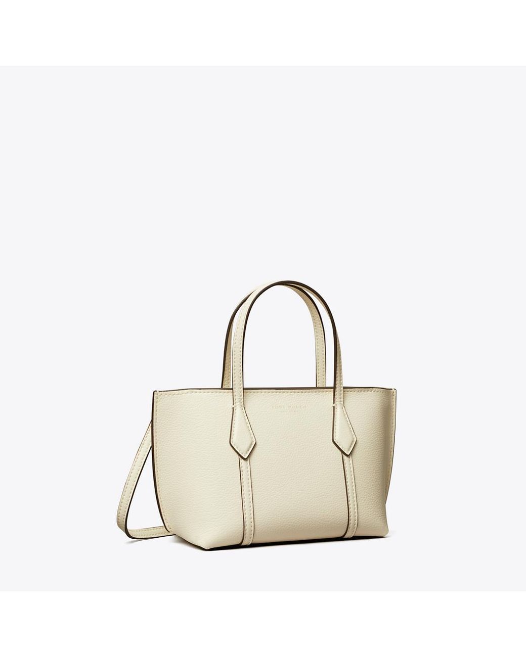 Tory Burch Natural Mini Perry Tote