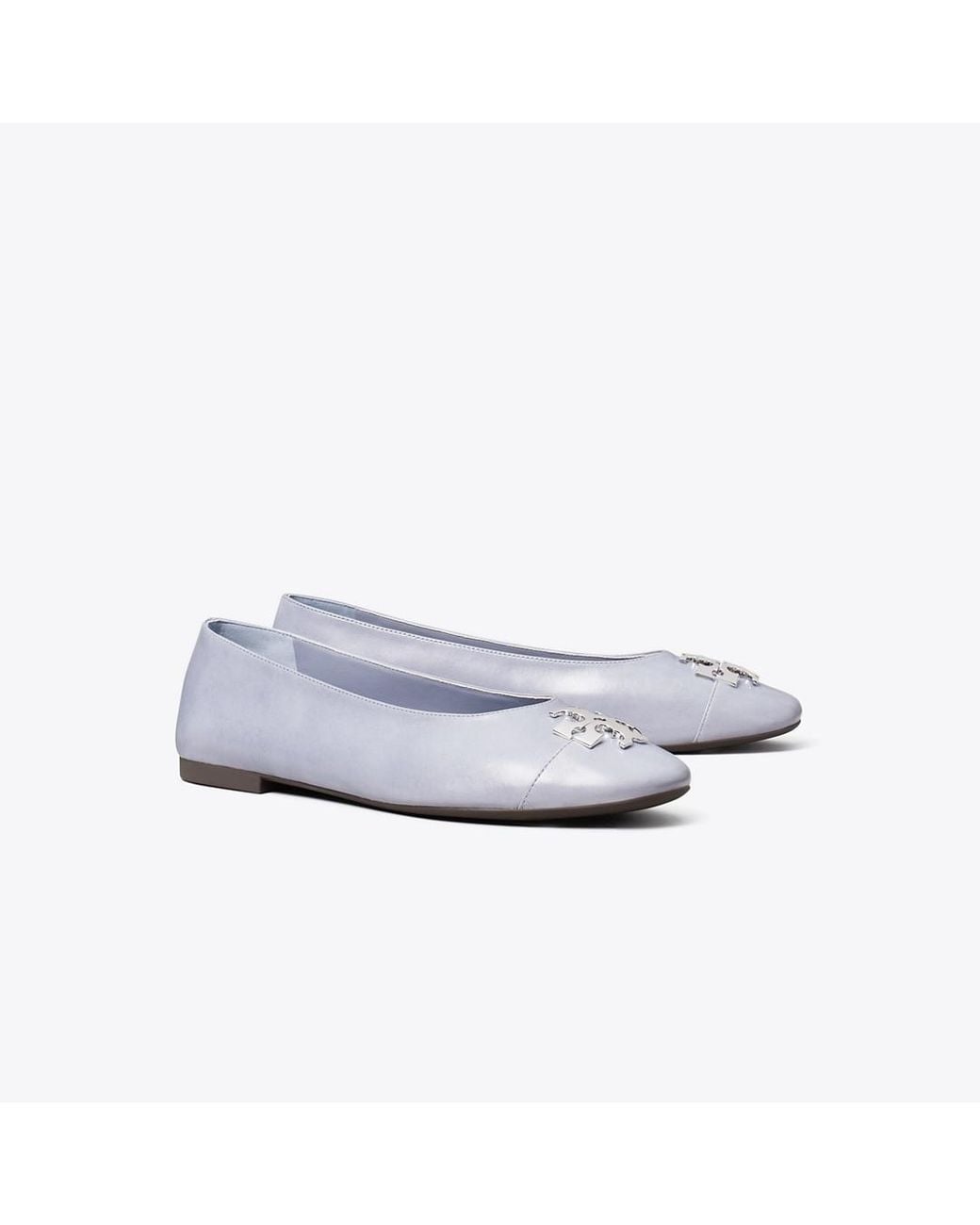 Tory Burch White Charlie Ballet