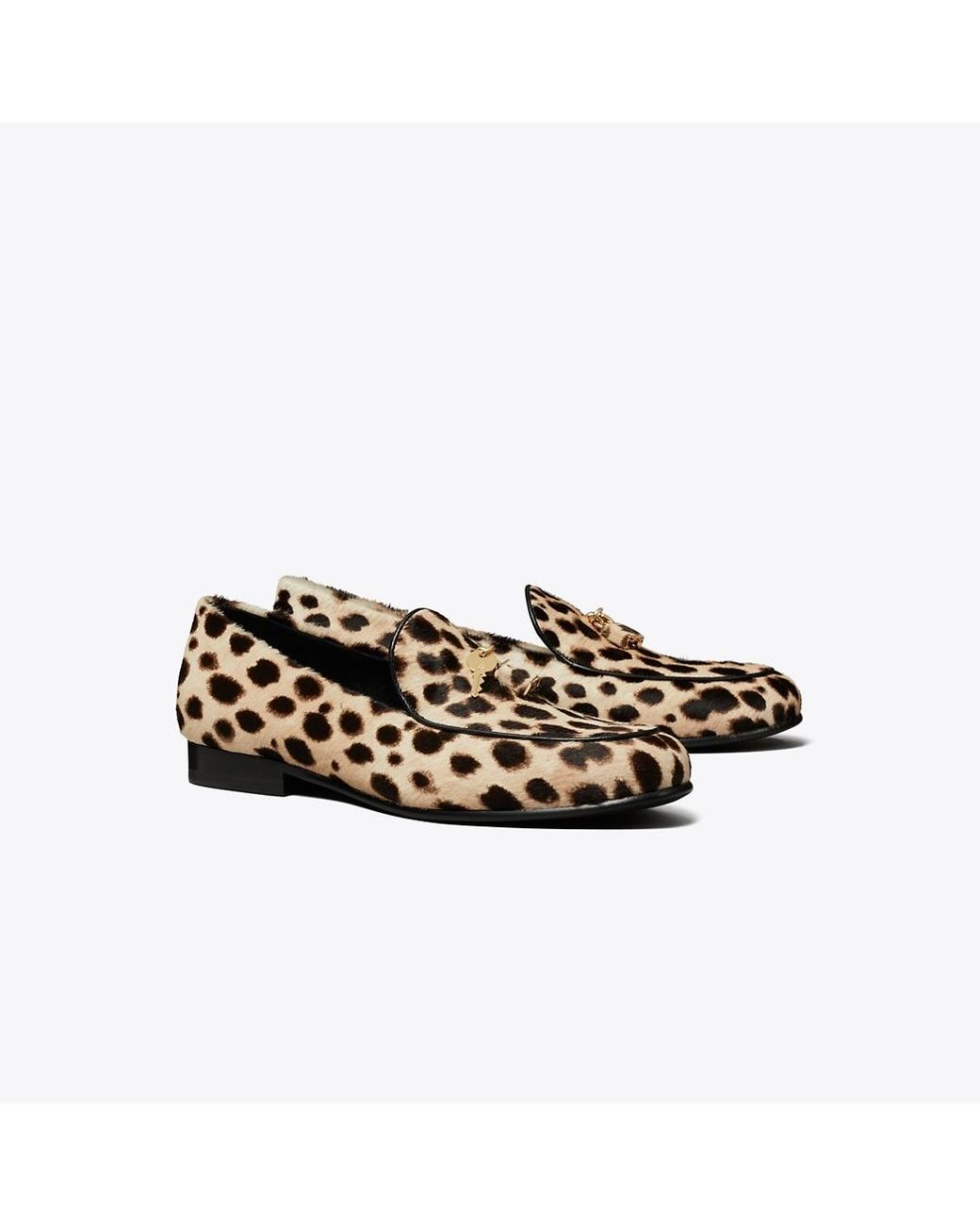 Tory Burch Black Lock Smoking Slipper