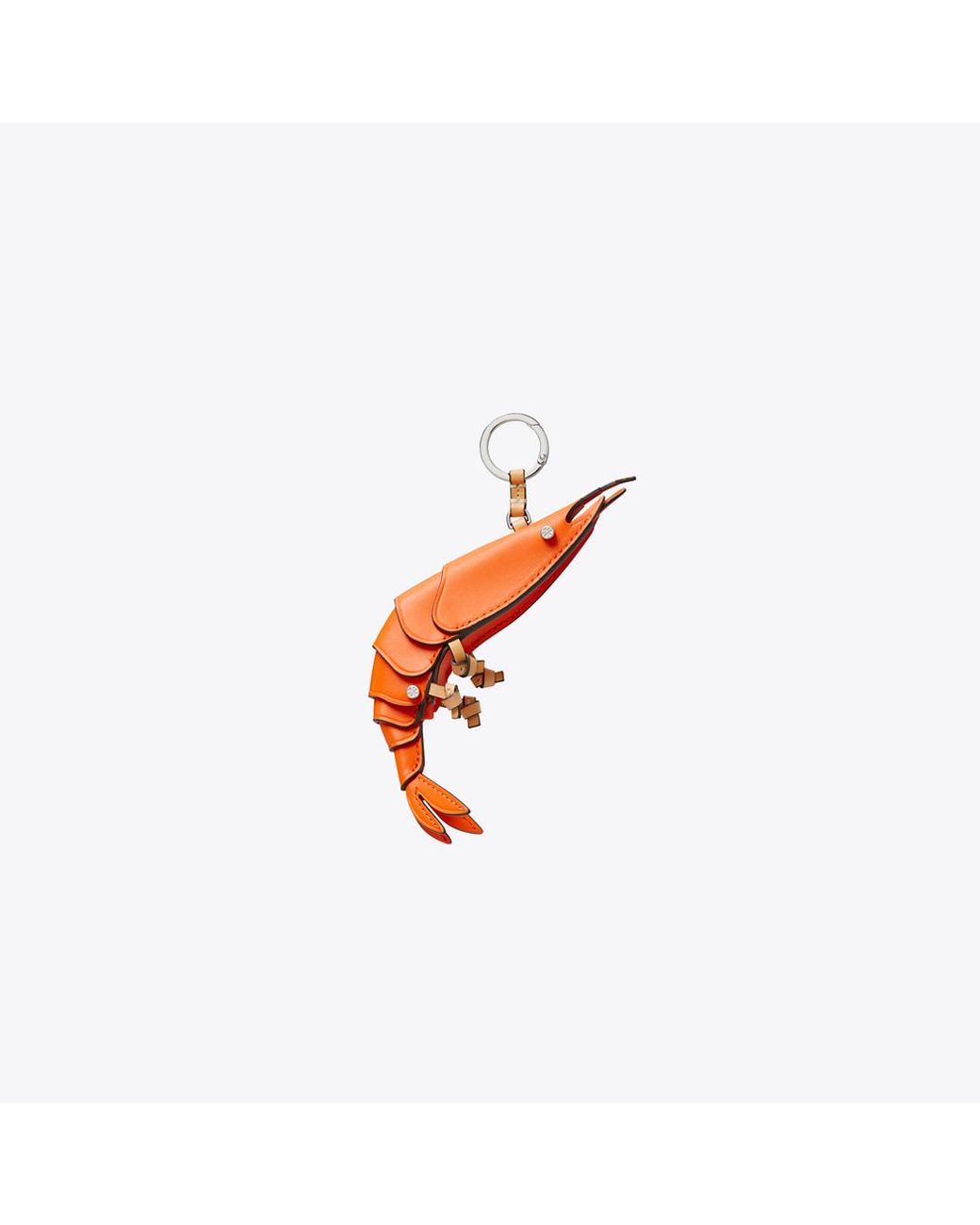 Tory Burch Red Prawn Bag Charm