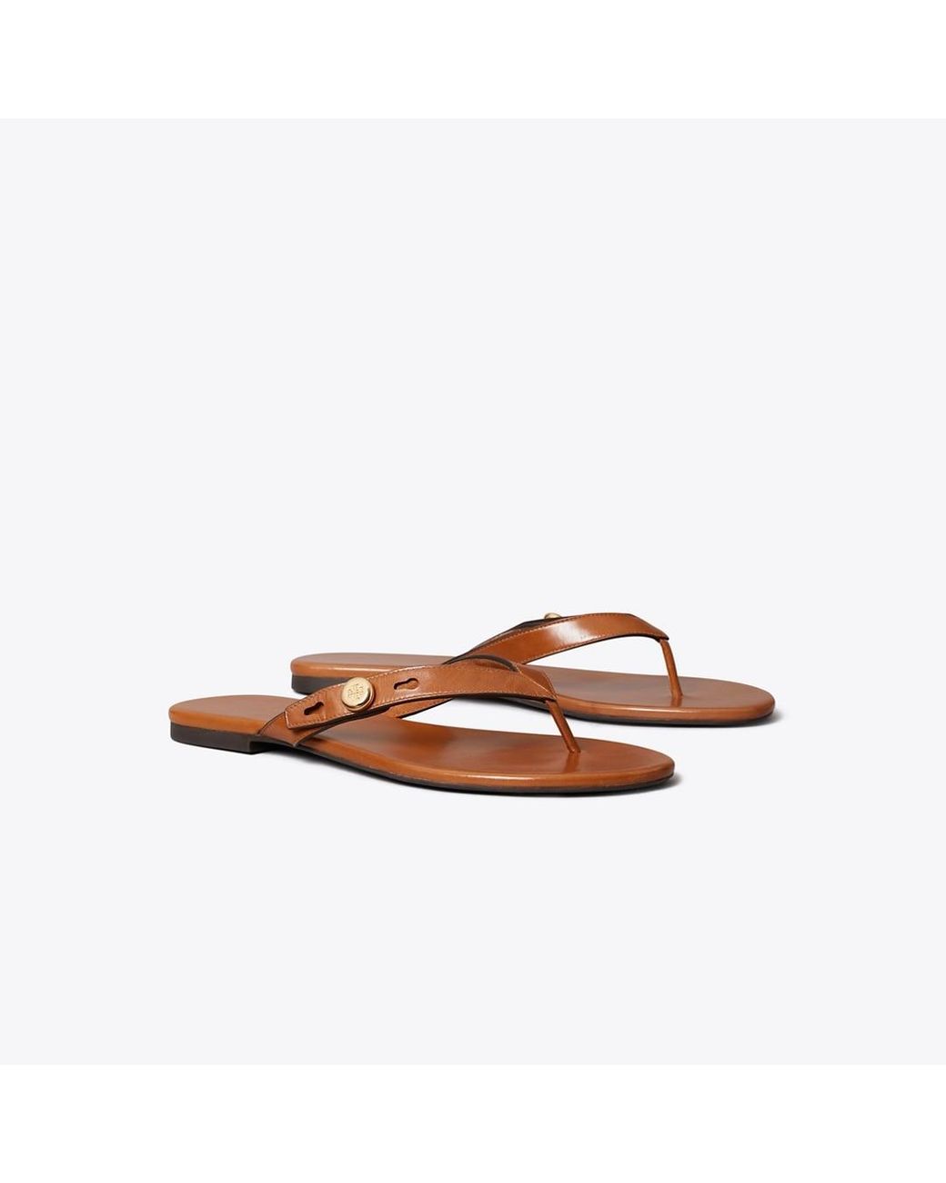 Tory Burch Brown Romy Flip-Flop