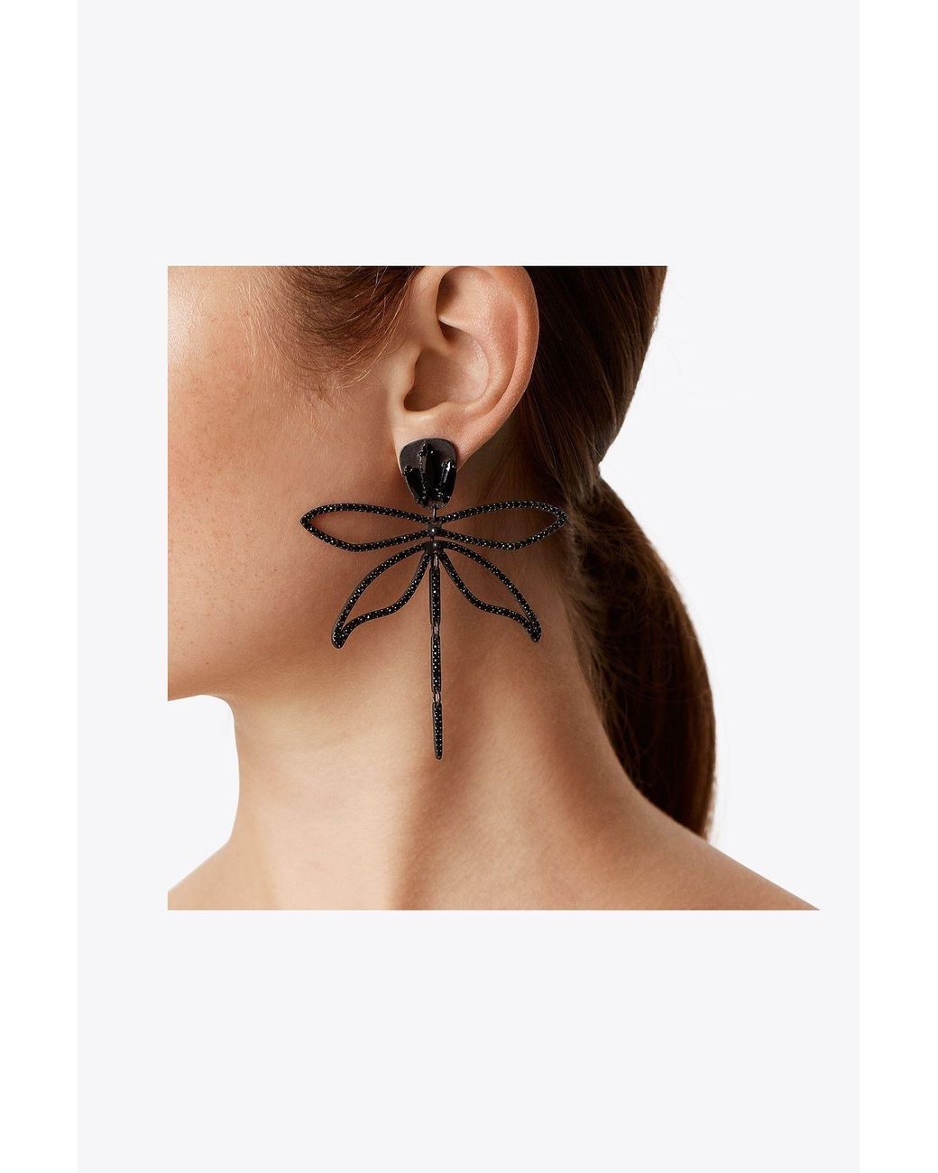 Tory burch cheap dragonfly earrings