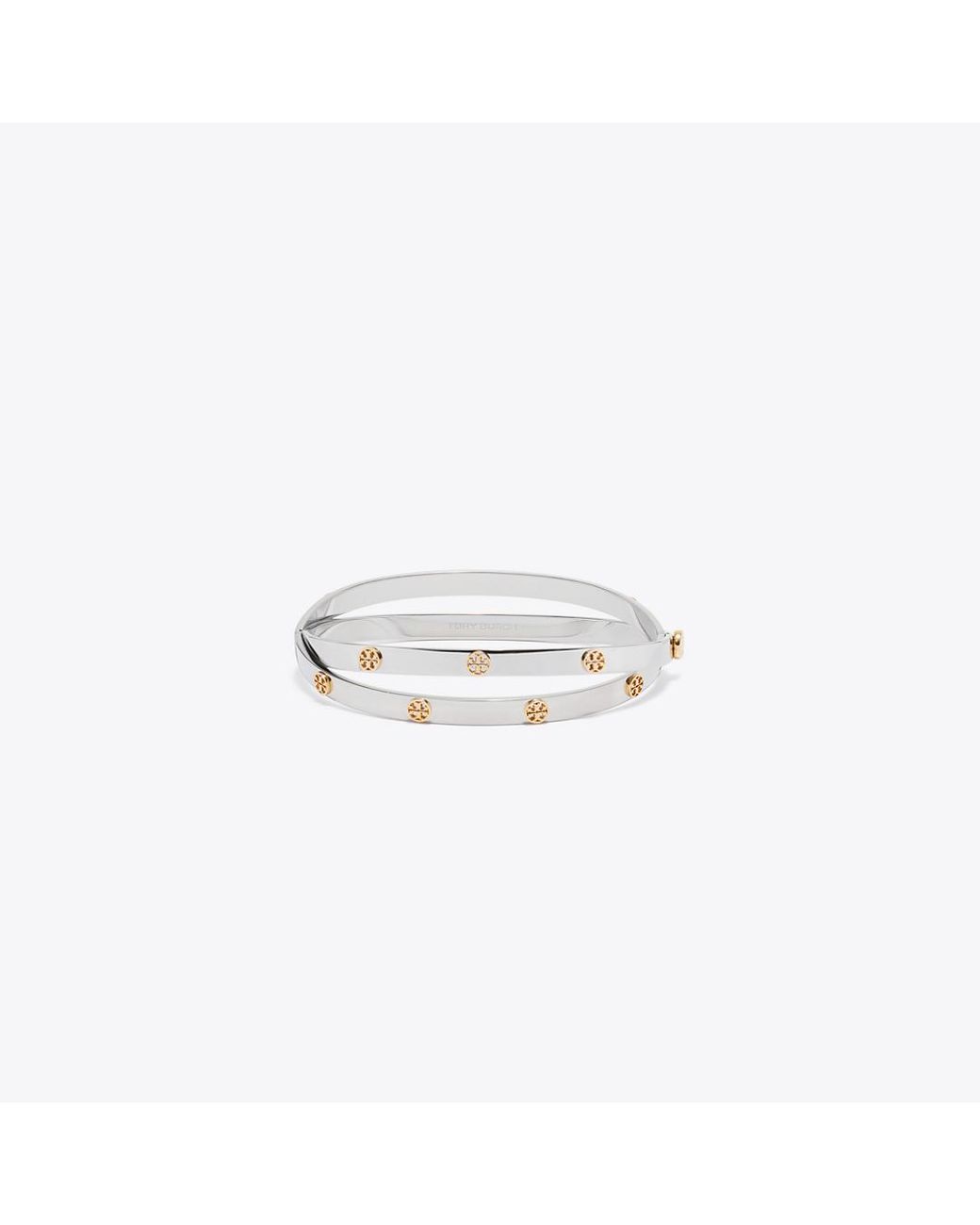 Tory Burch White Icon Double Bracelet