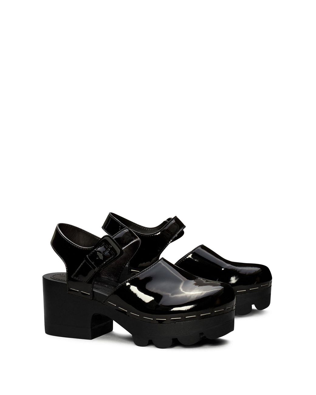Tory Burch Rubber Lugsole Clog in Black Lyst
