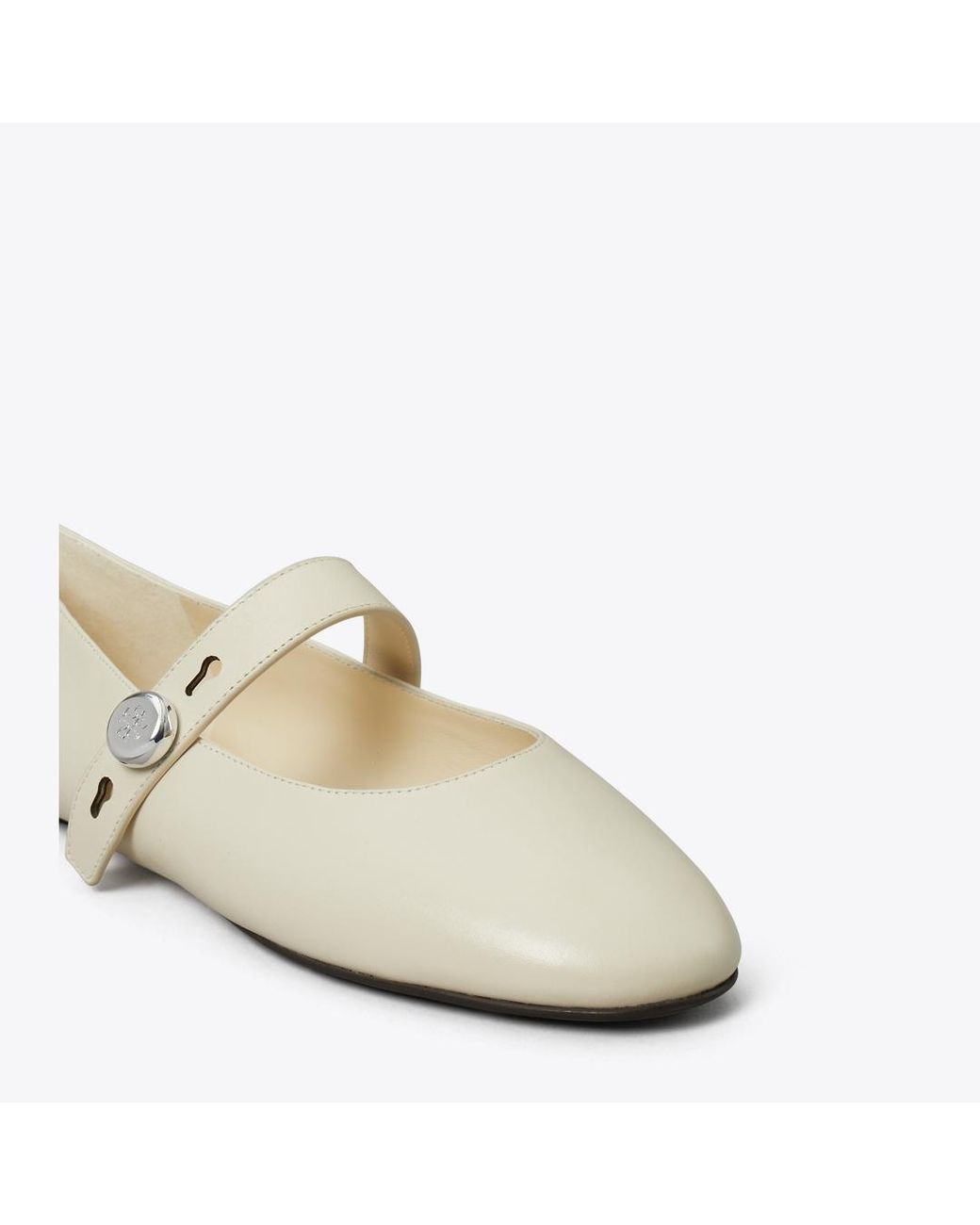 Tory Burch White Romy Mary Jane