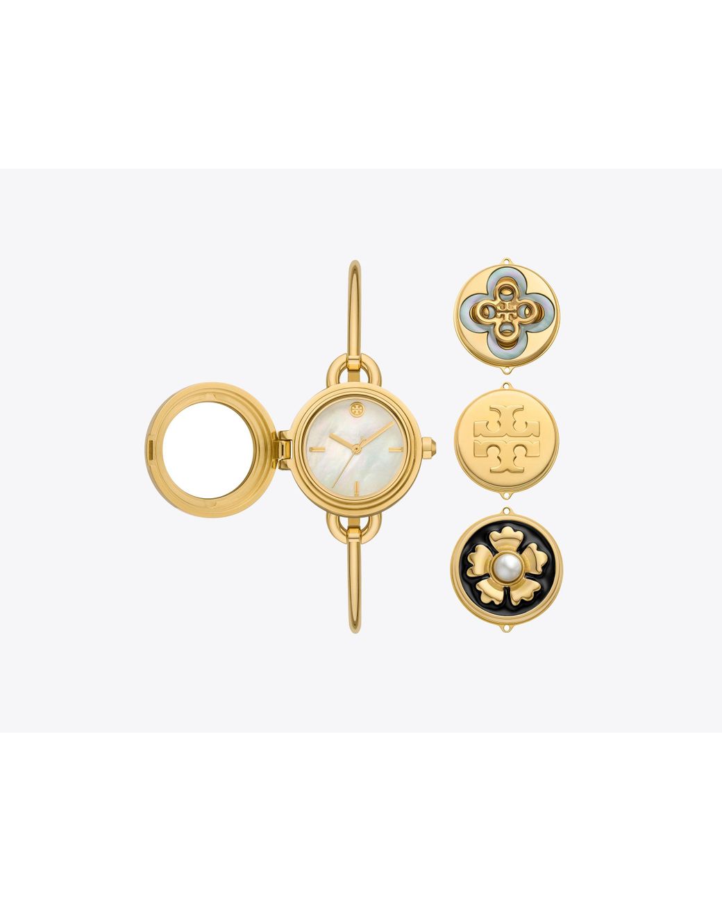 Tory Burch Miller Watch Gift Set, -Tone Stainless Steel in  display picture 2