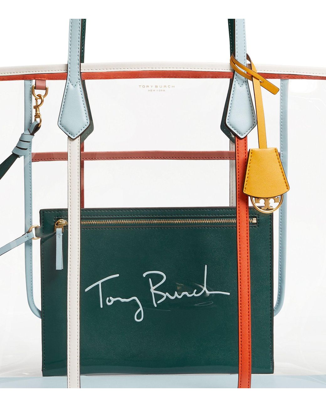 Tory Burch Perry Small Clear Tote
