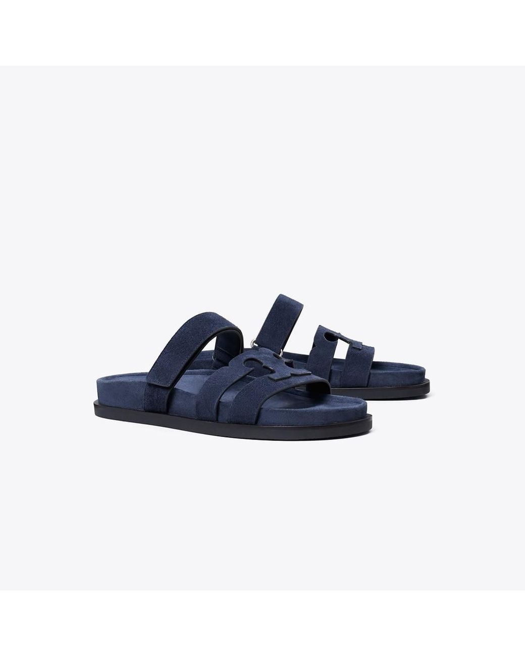 Tory Burch Blue Ines Sport Slide