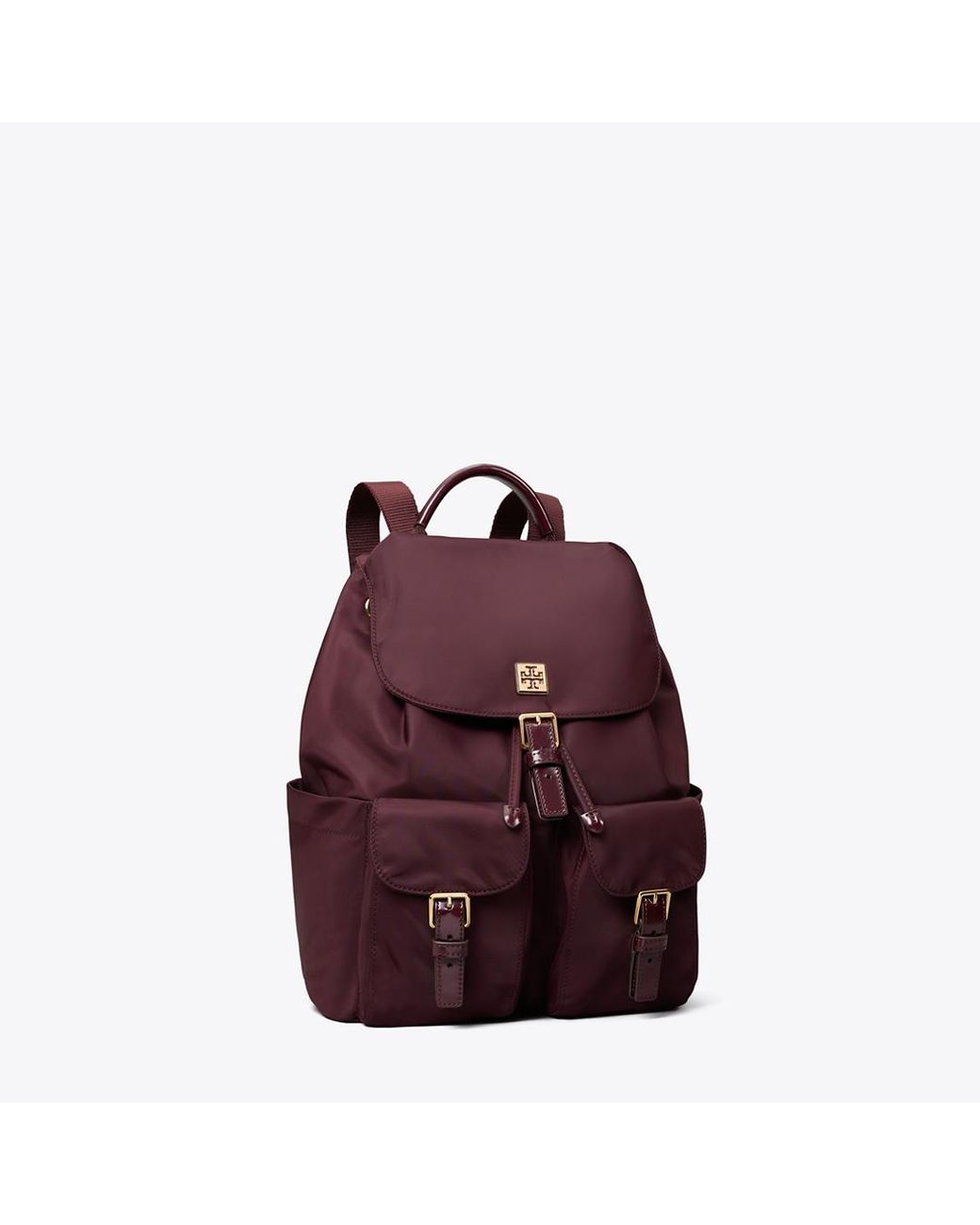Tory Burch Purple Virginia Backpack