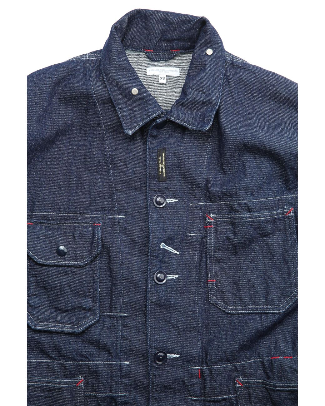 Engineered Garments X Totem Fu Over Coverall Jacket in Blue for