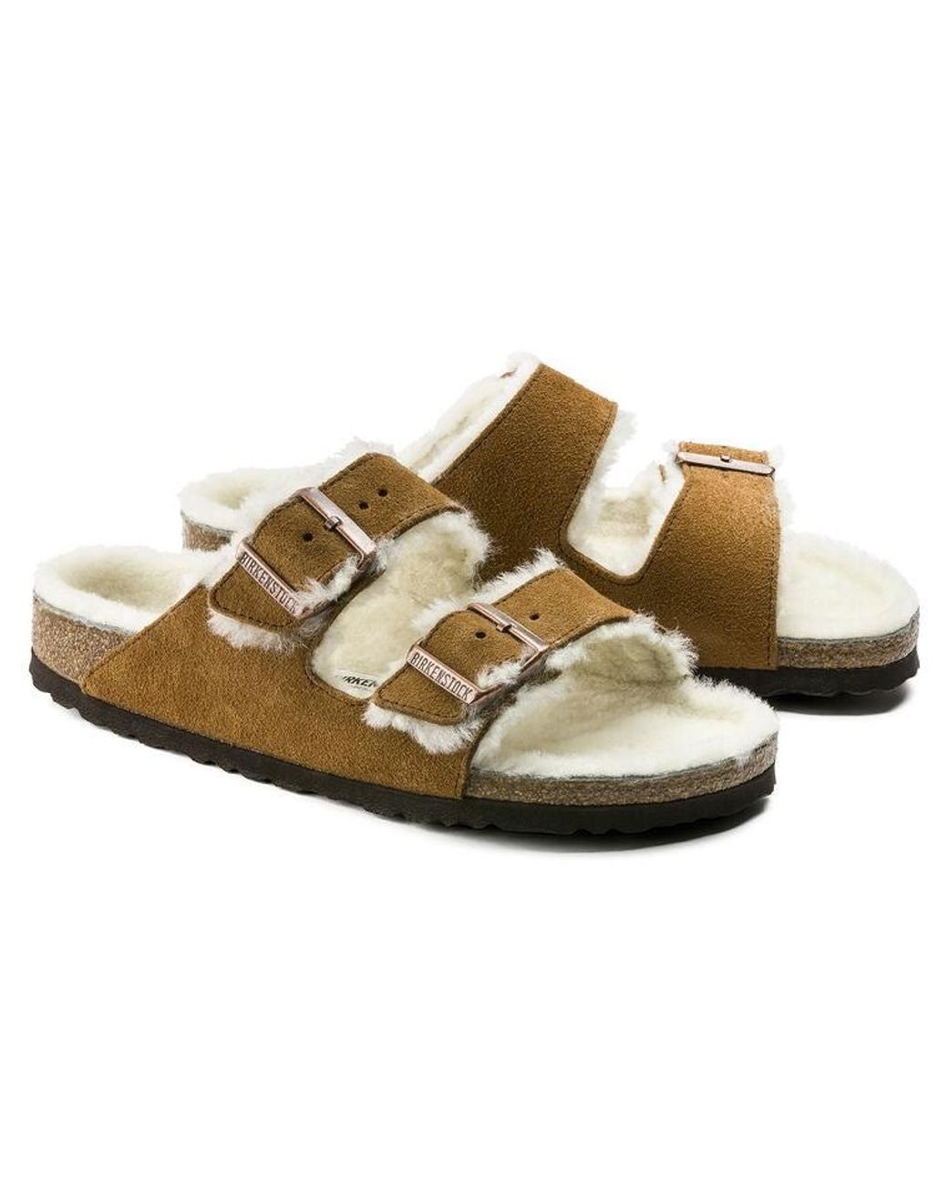 birkenstocks with fur