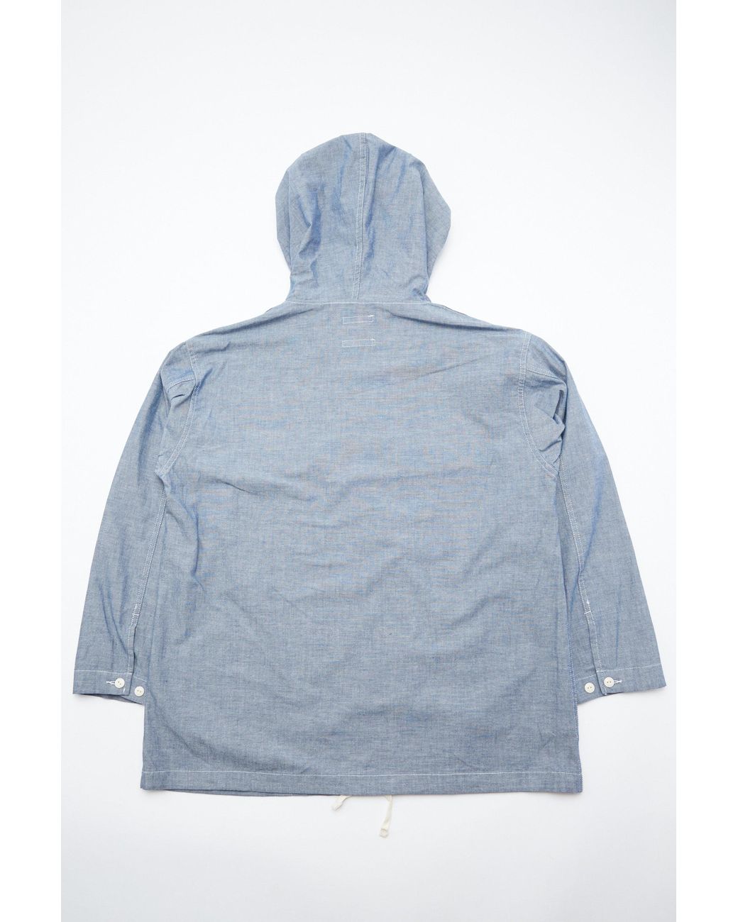 chambray pw hooded jacket
