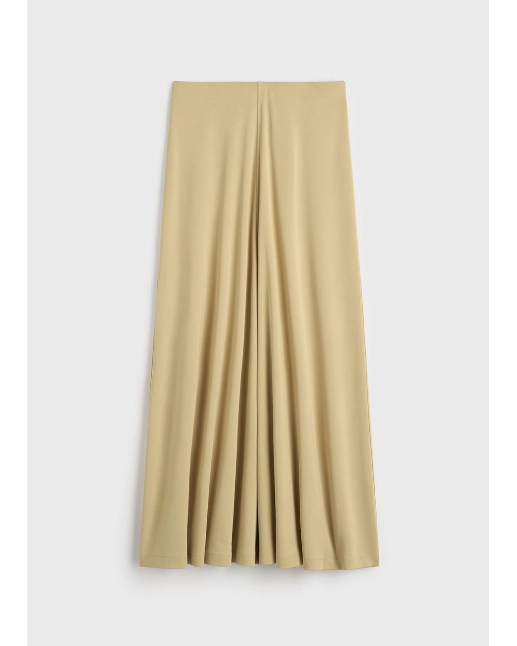 Totême  Natural Flared Jersey Skirt