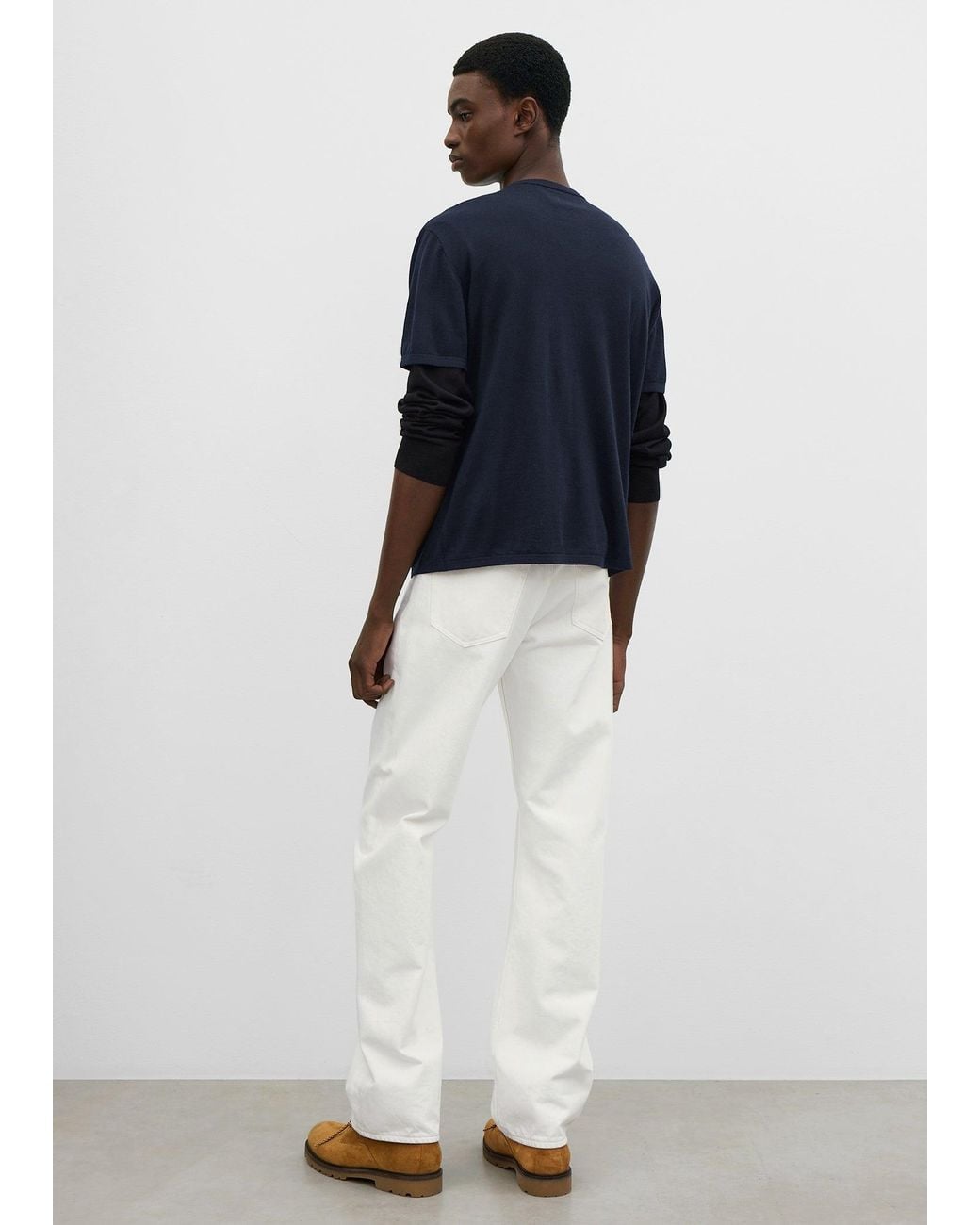 Totême  Blue Fine T-Shirt for men