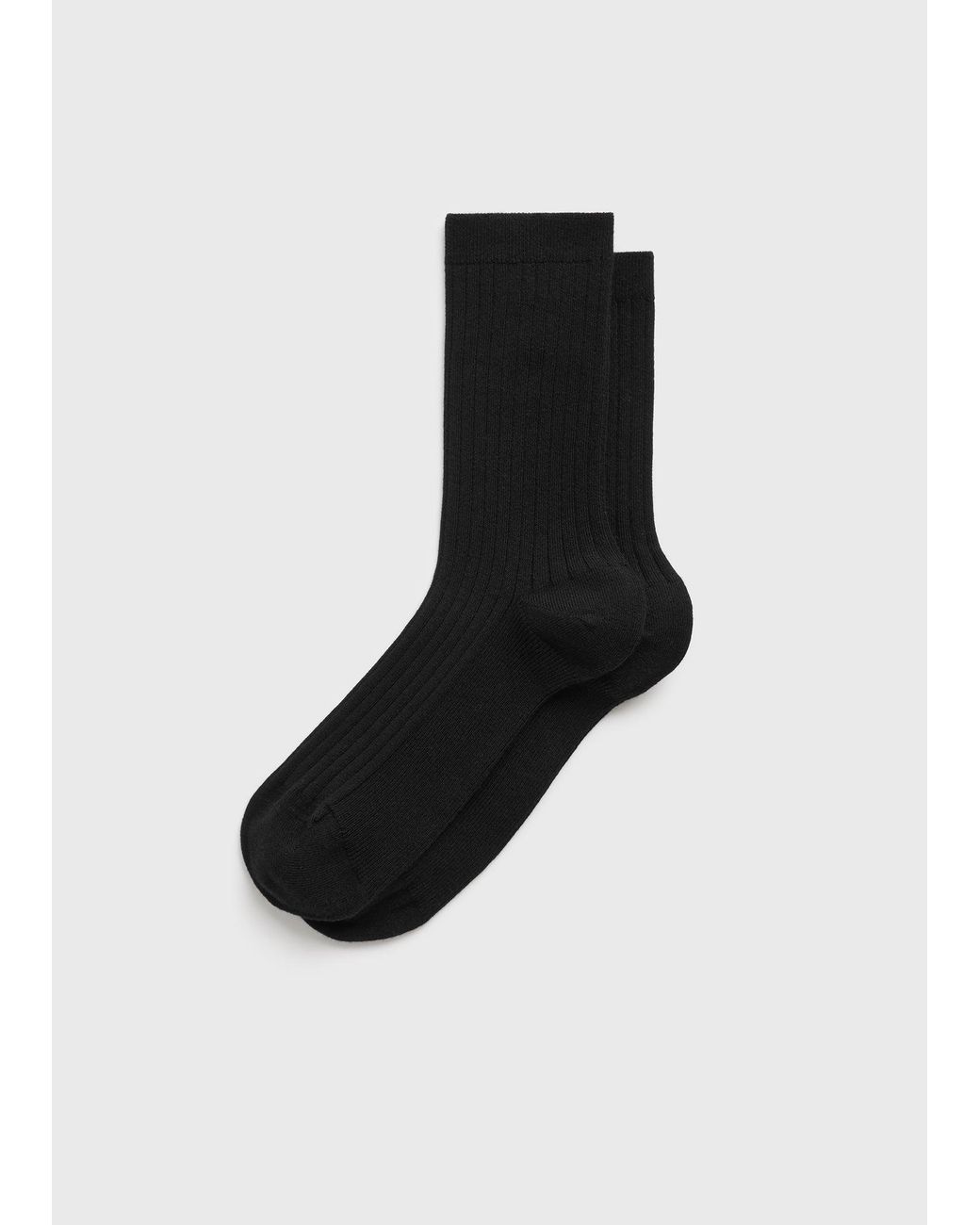 Totême Black Crew Socks
