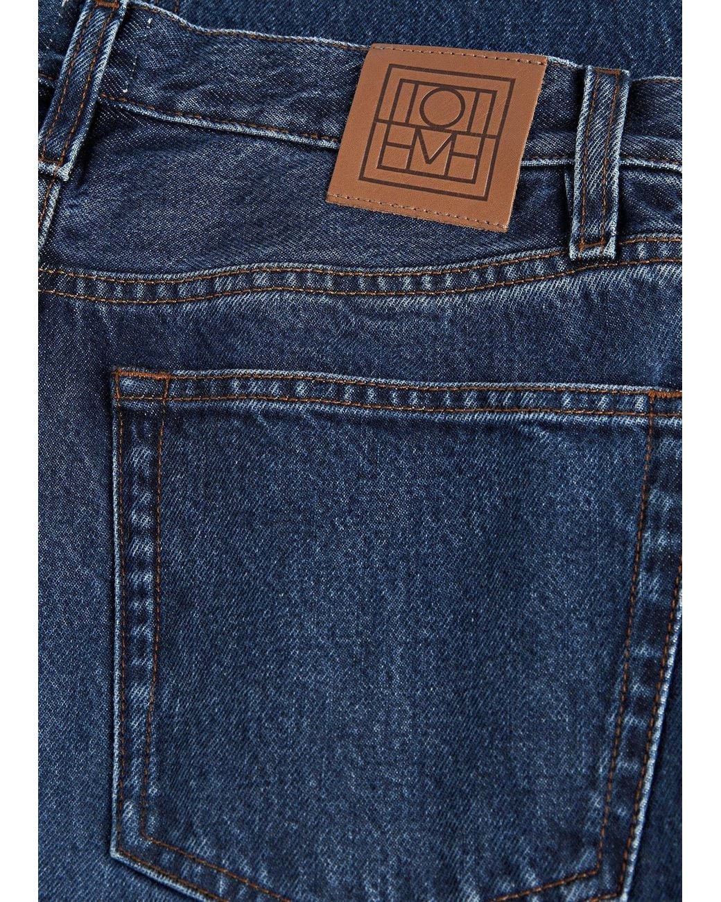 Totême Blue Classic Cut Denim Full Length