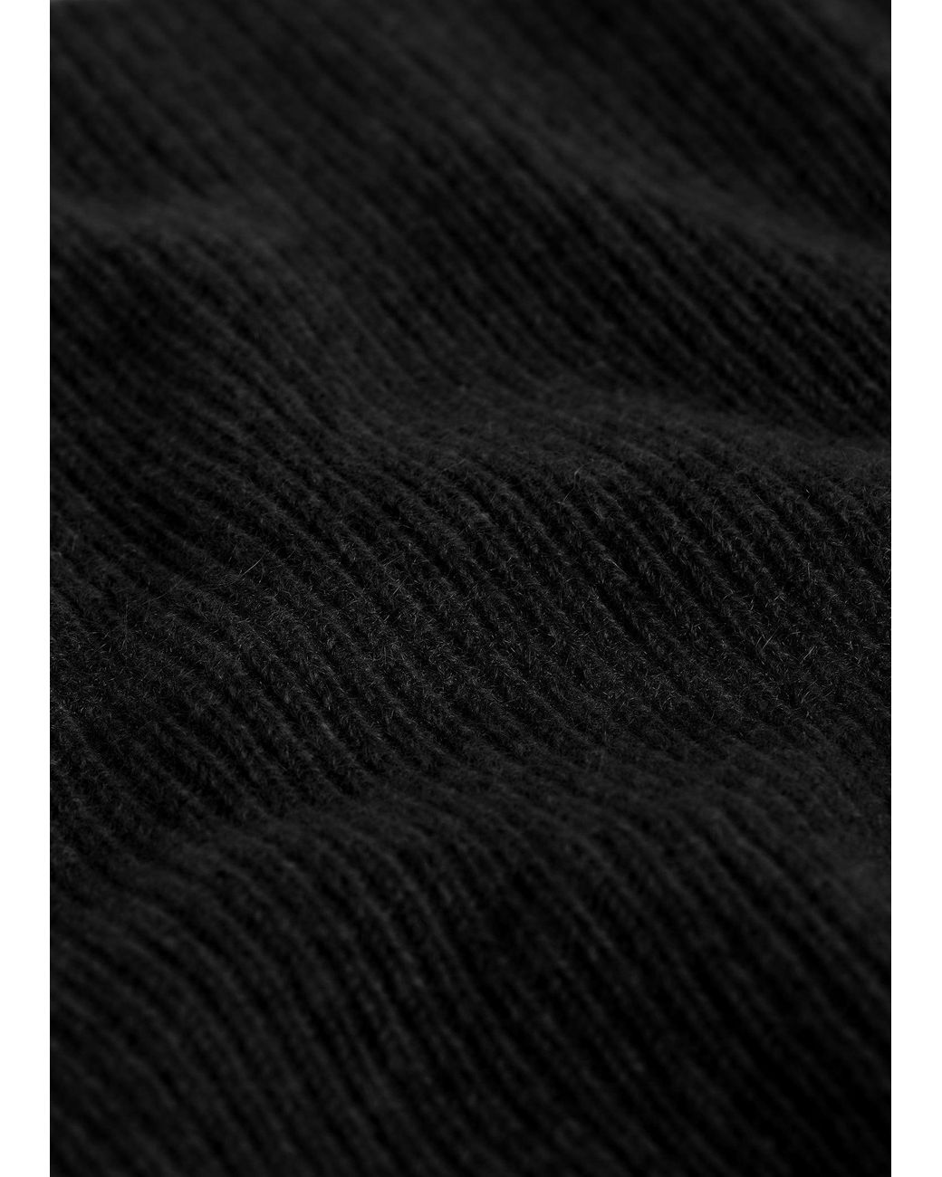 Totême Black Cashmere Neck Warmer