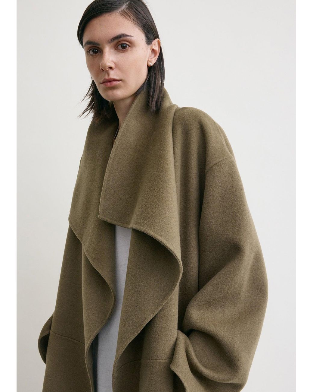 Totême Natural Signature Doublé Long Coat