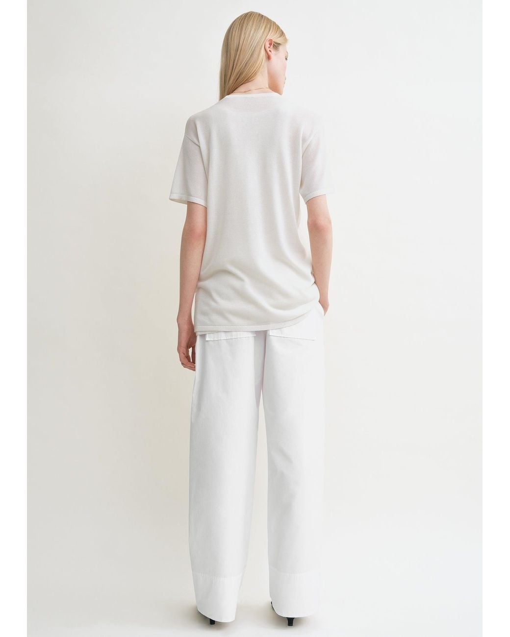 Totême White Tee Knit