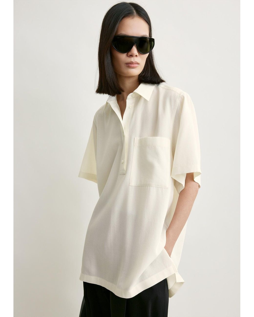 Totême Natural Fluid Polo Shirt
