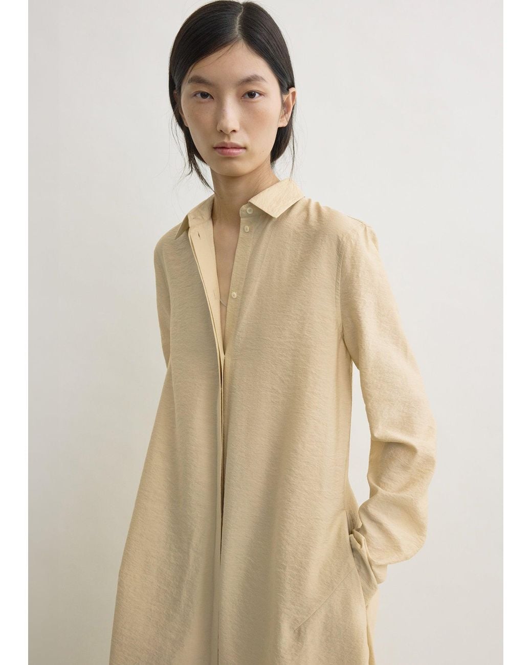 Totême Natural Parachute Shirtdress