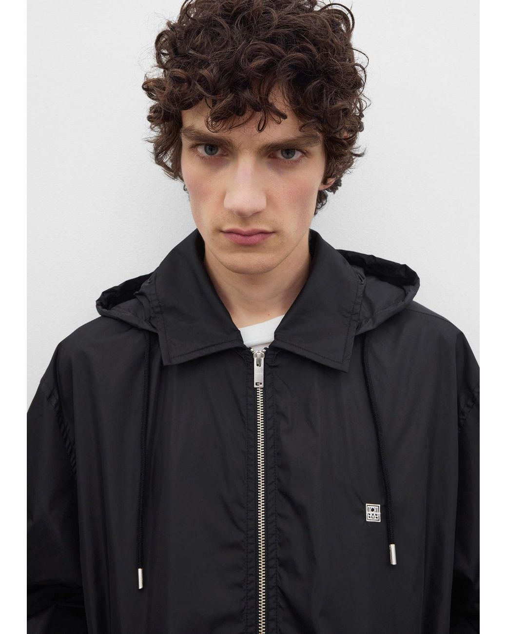 Totême Black Shell Jacket for men