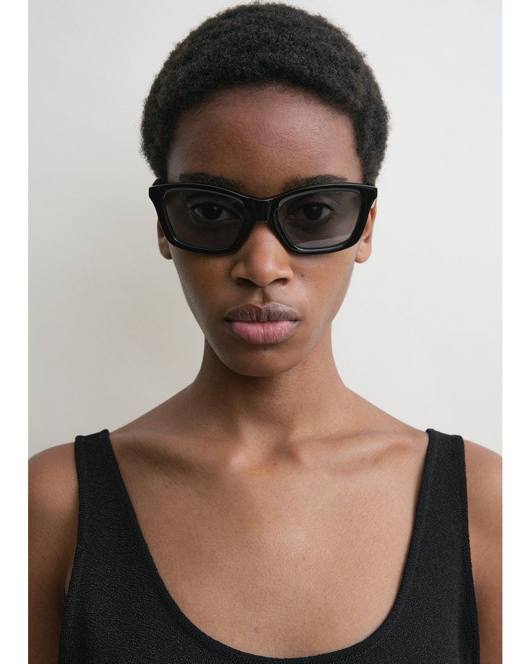 Totême Black Classic Sunglasses