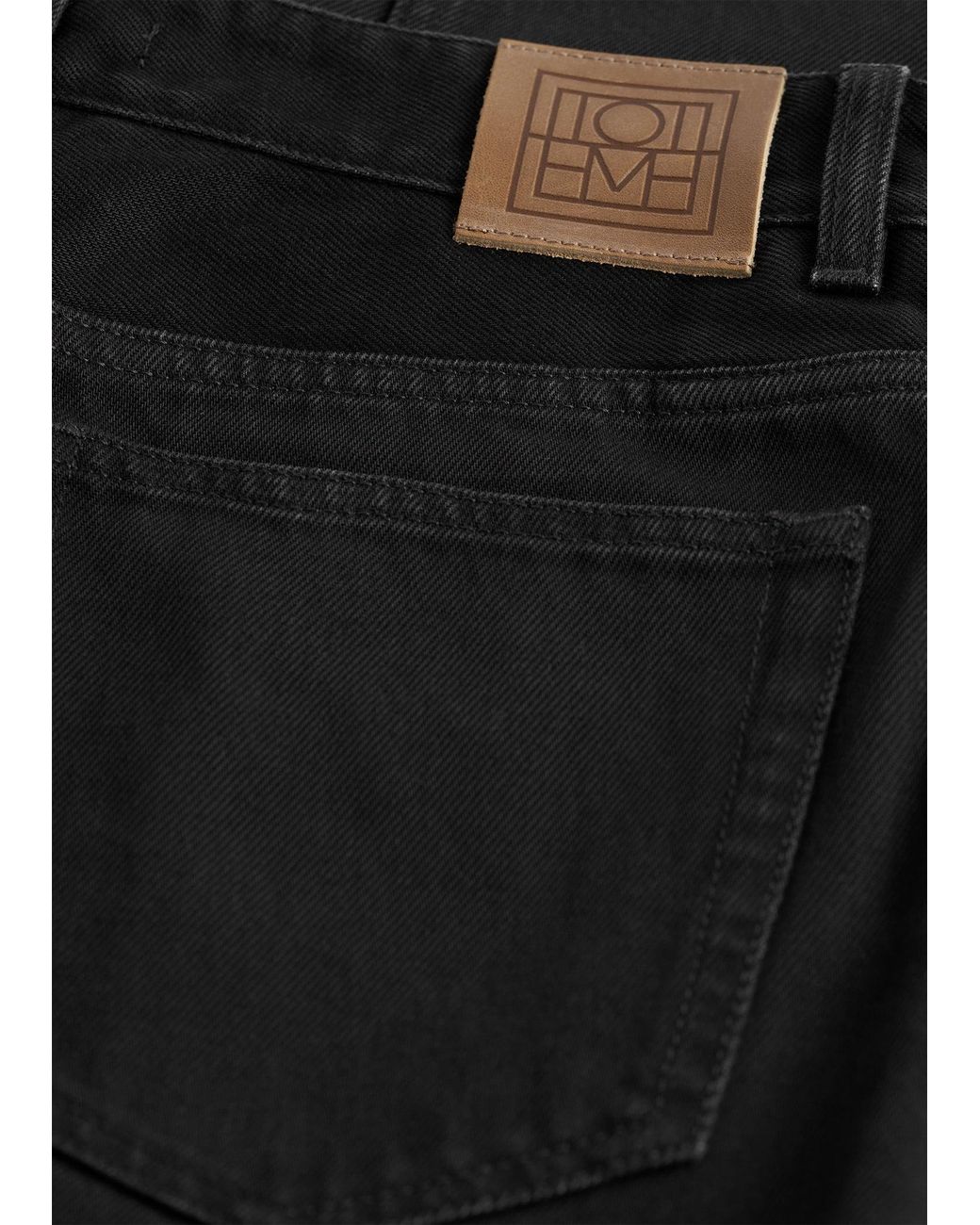 Totême White High Slim Denim