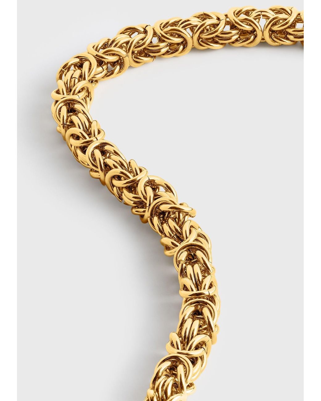 Totême  White Elongated Byzantine Necklace