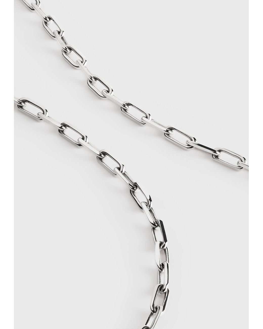 Totême  White Crew-Neck Chain 18Kt