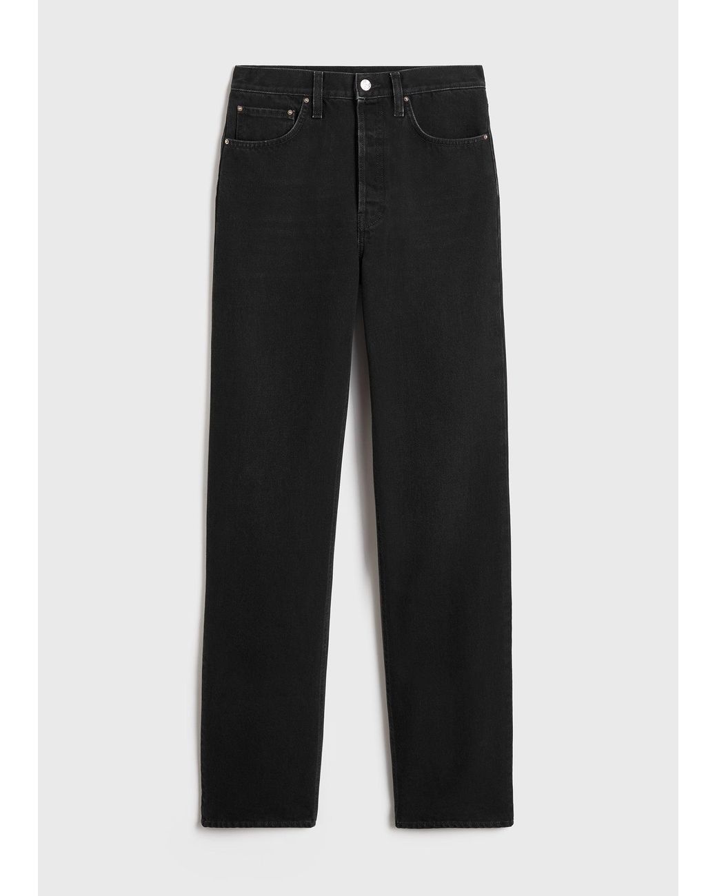 Totême Gray Classic Cut Denim Full Length