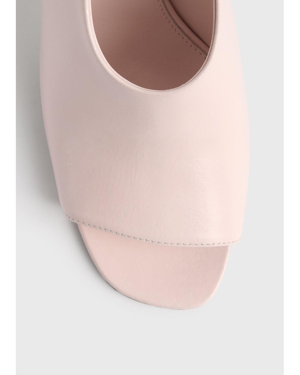Totême Natural Contour Naplack Slingbacks